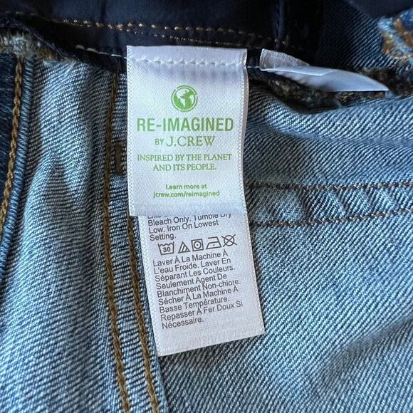 J. Crew Denim Maternity Shorts Size 32 Style BF779 - Picture 10 of 12